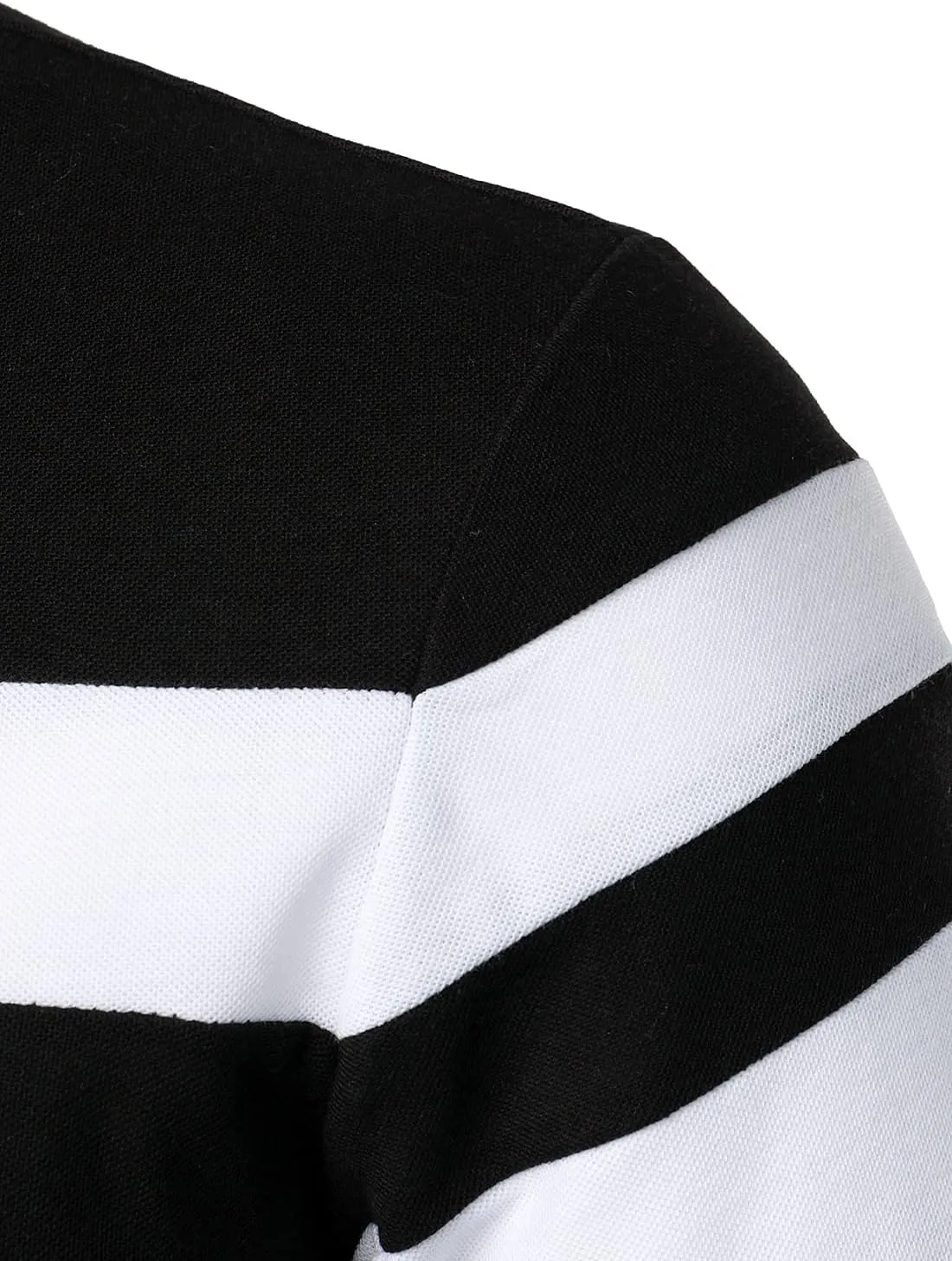 HOOD CREW Mens Short Sleeve Polo Shirts Stylish Design Summer T Shirt