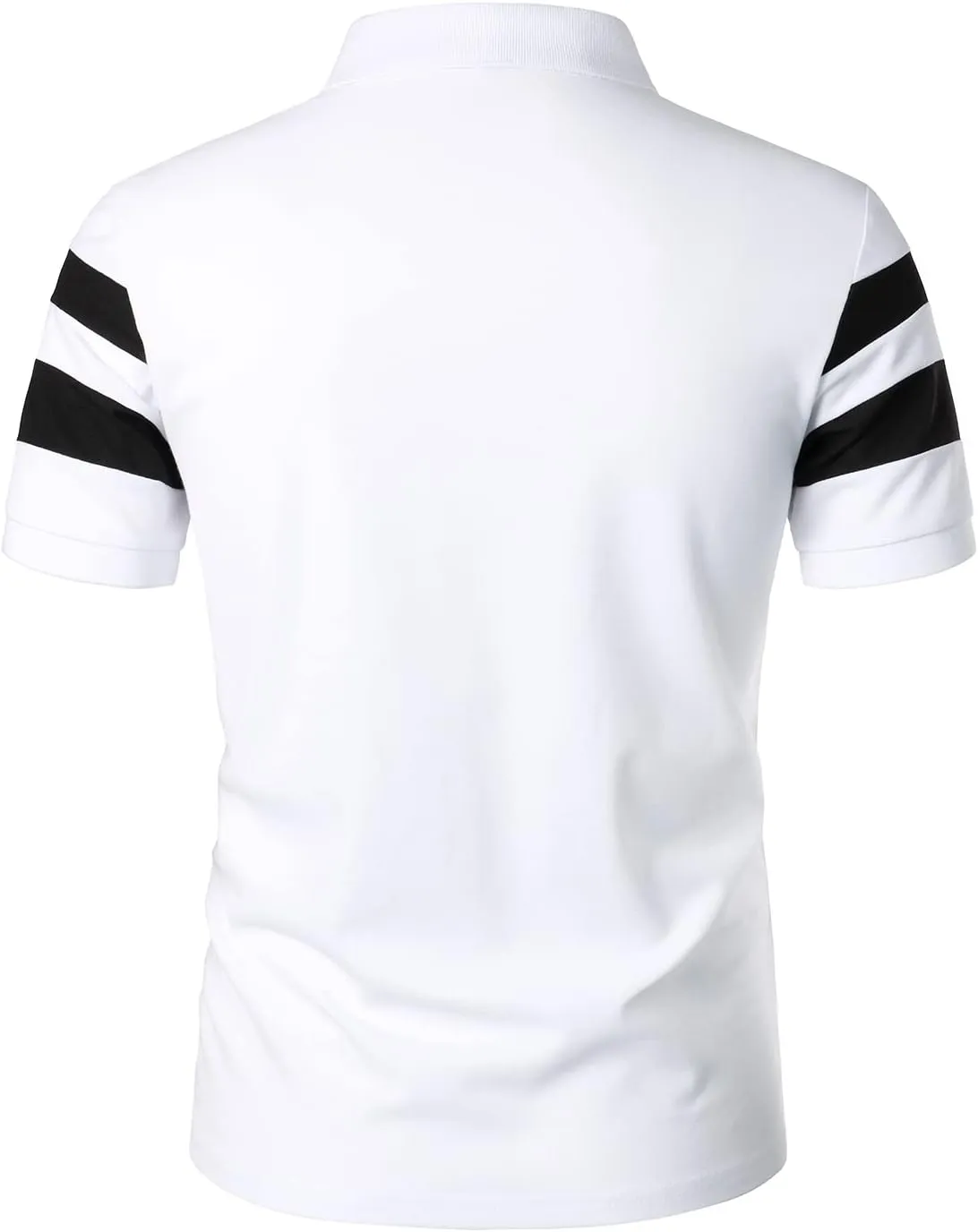 HOOD CREW Mens Short Sleeve Polo Shirts Stylish Design Summer T Shirt