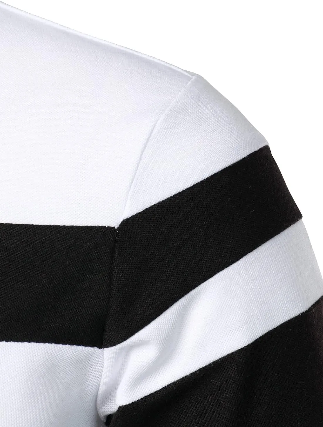 HOOD CREW Mens Short Sleeve Polo Shirts Stylish Design Summer T Shirt