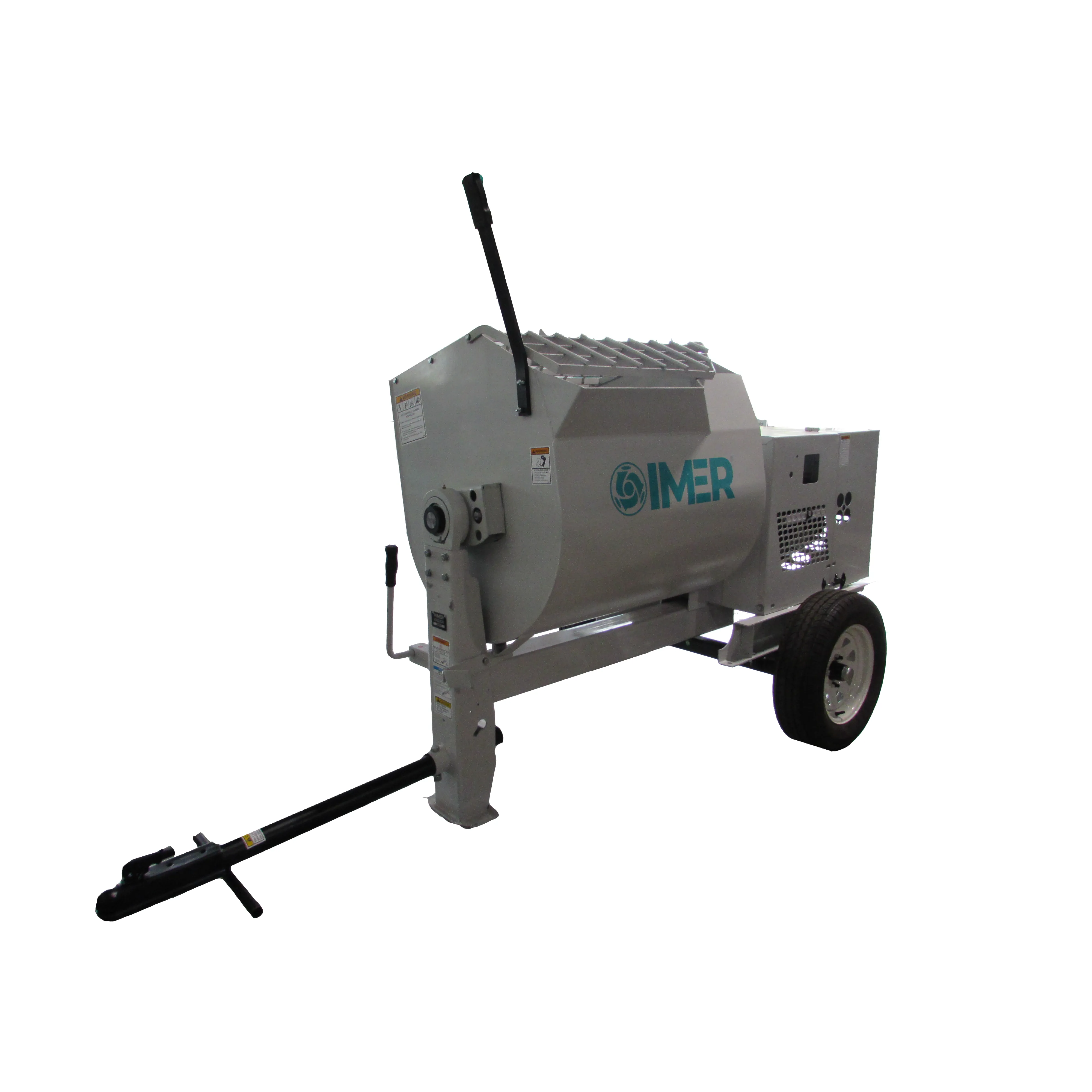 Horizontal Shaft Mortar Mixer | 12 cu ft Steel Drum | IMER HSM 12-1130122