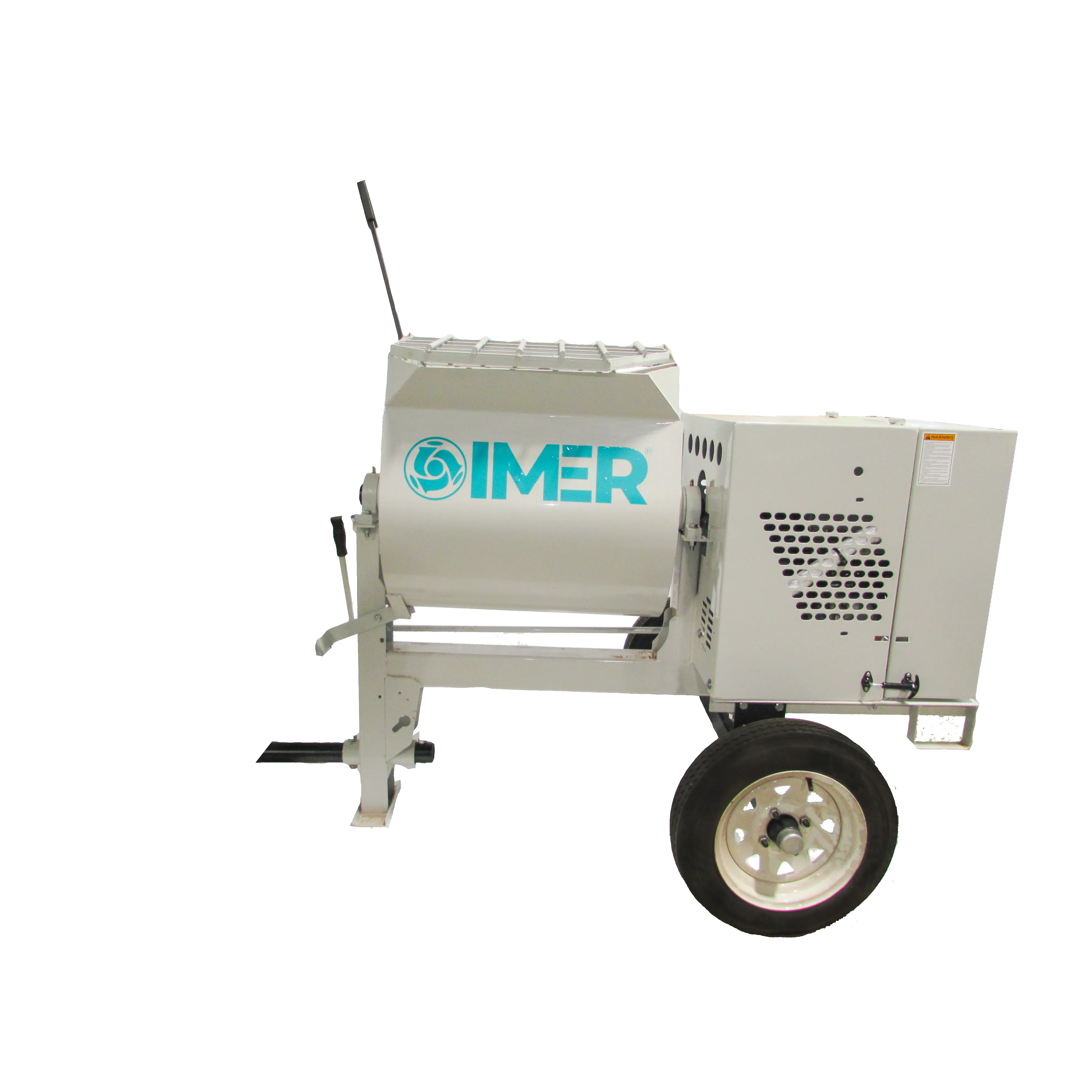 Horizontal Shaft Mortar Mixer | 6 cu ft Steel Drum | IMER HSM 6-1130062