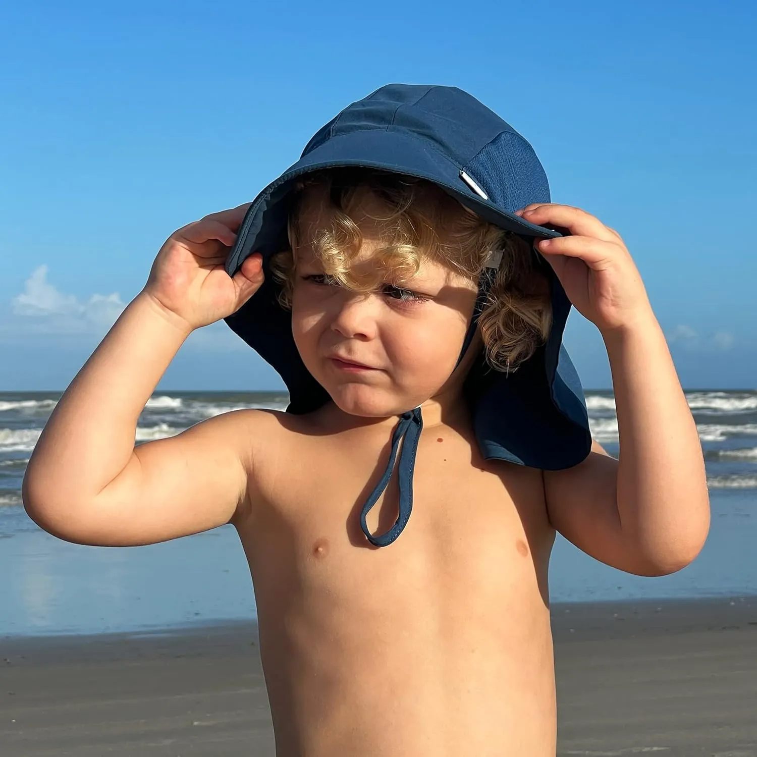 i play. Baby Girls' Adventure Sun Protection Hat
