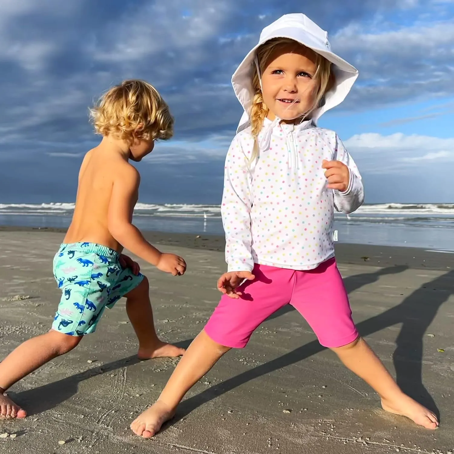 i play. Baby Girls' Adventure Sun Protection Hat