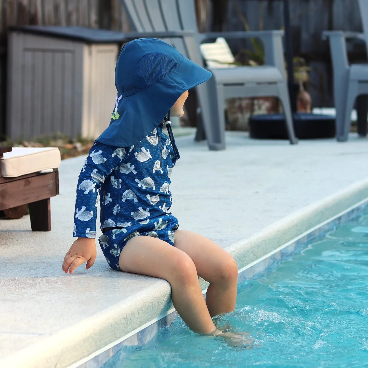 i play. Baby Girls' Adventure Sun Protection Hat