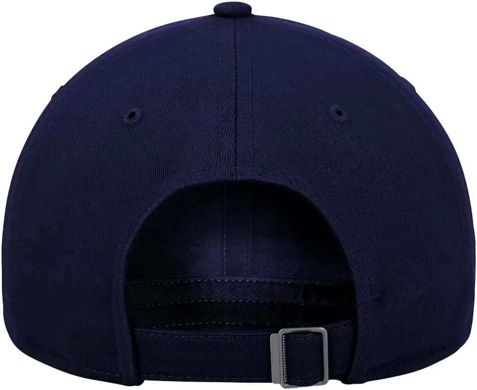 Icon Sports Officially Licensed Real Madrid Adjustable Dad Cap – White & Black Cotton Hat with Buckle for Men & Women