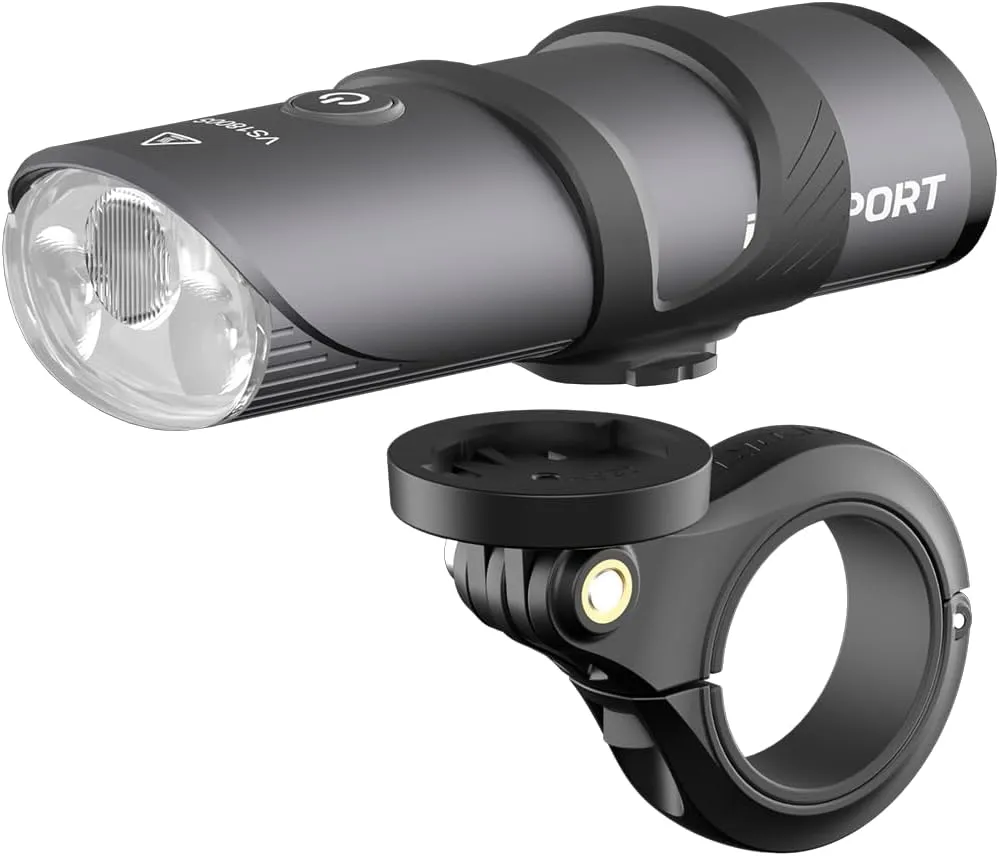 iGPSPORT VS1800S Smart Bicycle Light, Battery Display 1800Lumens Super Bright Bike Lights for Night Riding Mountain Bike