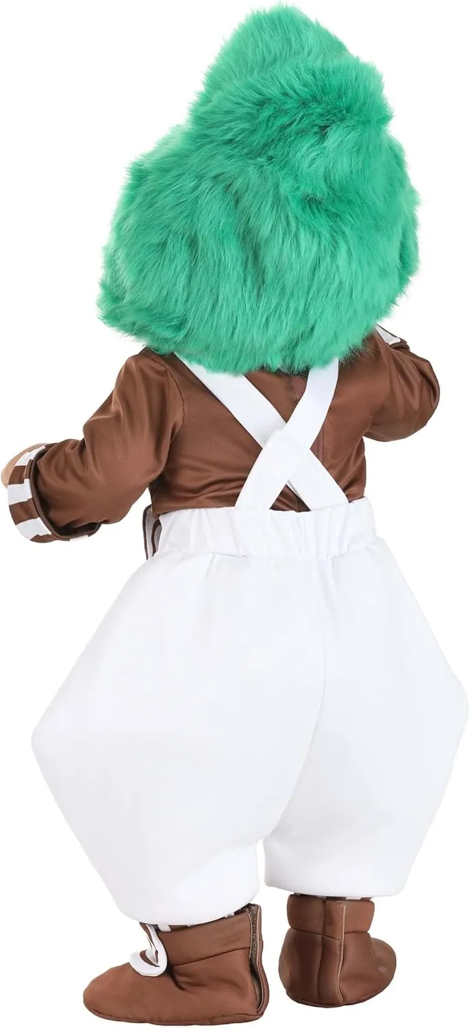 Infant Candy Factory Cutie Halloween Costume, Baby Outfit with Jersey Shirt, Striped Leggings, Foam Pants & Shoe Covers