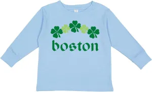 inktastic Boston Irish Toddler Long Sleeve T-Shirt