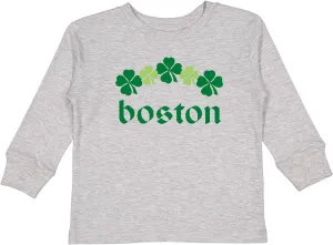 inktastic Boston Irish Toddler Long Sleeve T-Shirt
