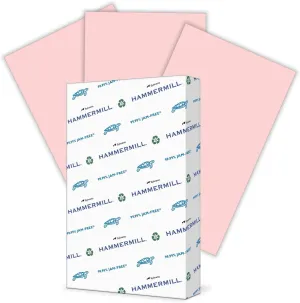 International Paper Company 103390 Multipurpose Paper, 20lb., 8-1/2-Inch x14-Inch, Pink