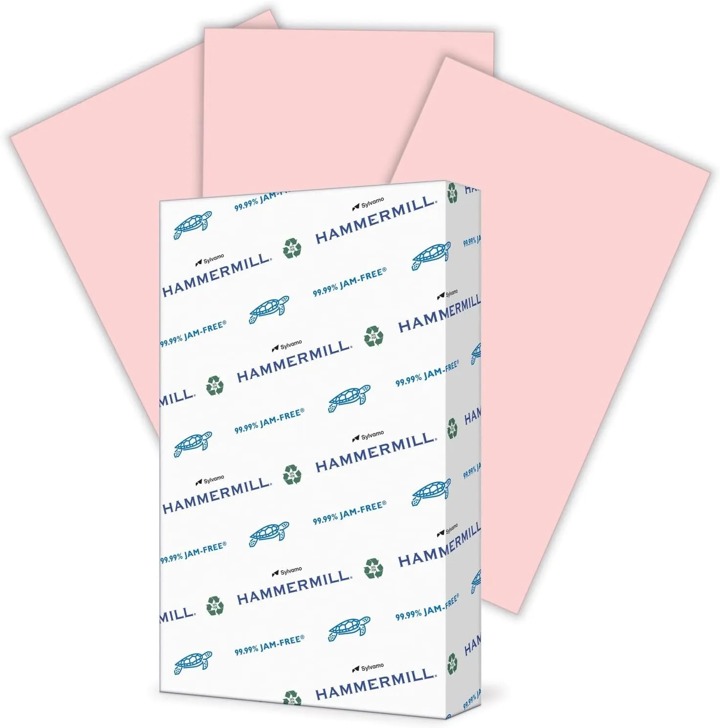 International Paper Company 103390 Multipurpose Paper, 20lb., 8-1/2-Inch x14-Inch, Pink