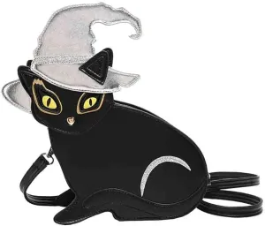Japanese Cartoon Persian Shoulder Bag, PU Leather Anime Magic Cat Crossbody Bag With Hat, Cute Animal Kitty Purse Satchel