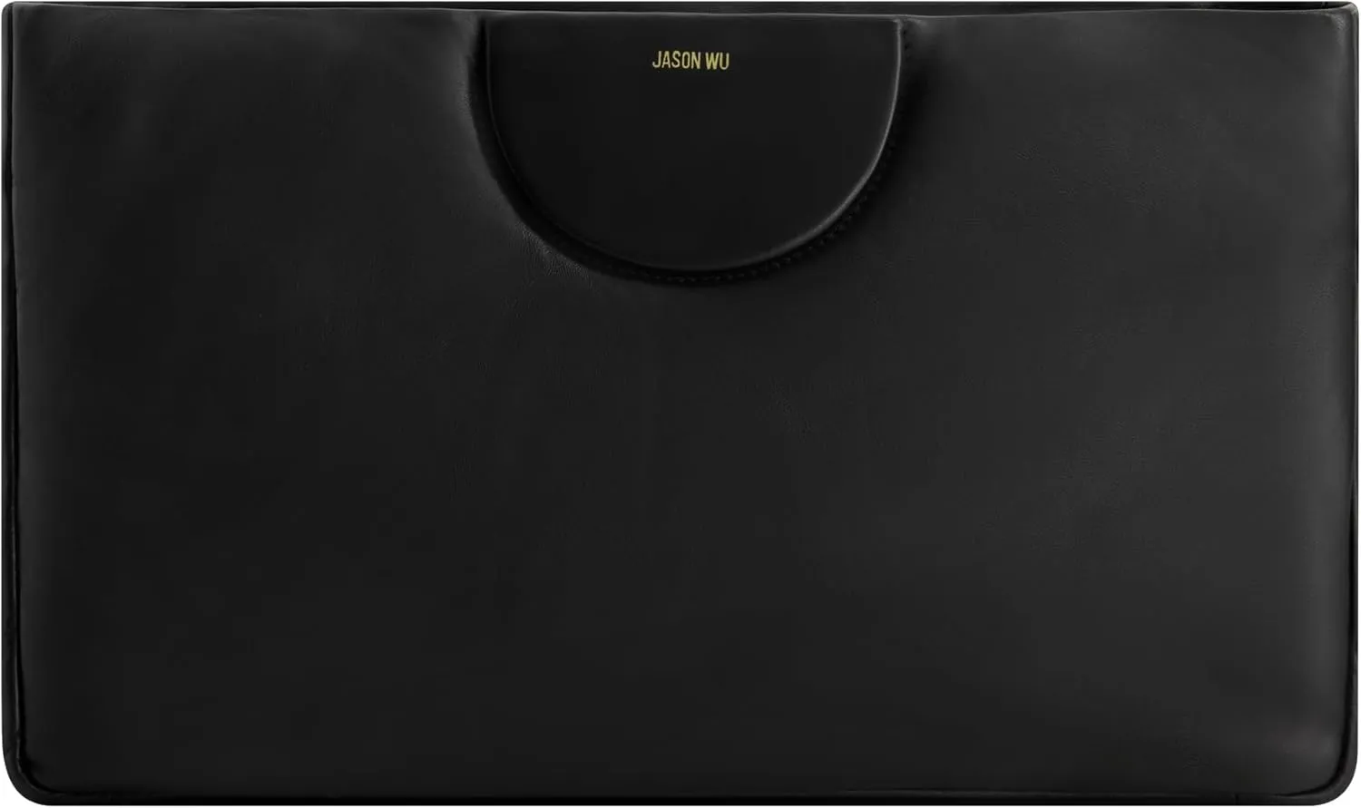 Jason Wu Women's Leather Clutch Bag, Black, One Size