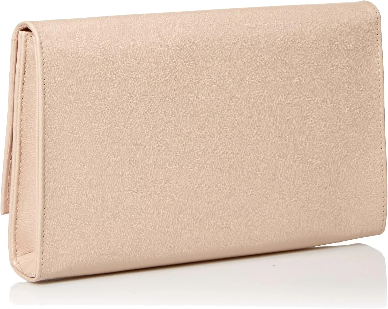 Jessica McClintock Nora Solid Large Envelope Clutch with Ring Closure
