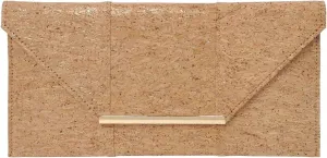 JNB Cork Envelope Flat Clutch