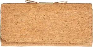 JNB Cork Envelope Flat Clutch