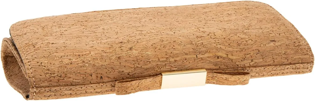 JNB Cork Envelope Flat Clutch