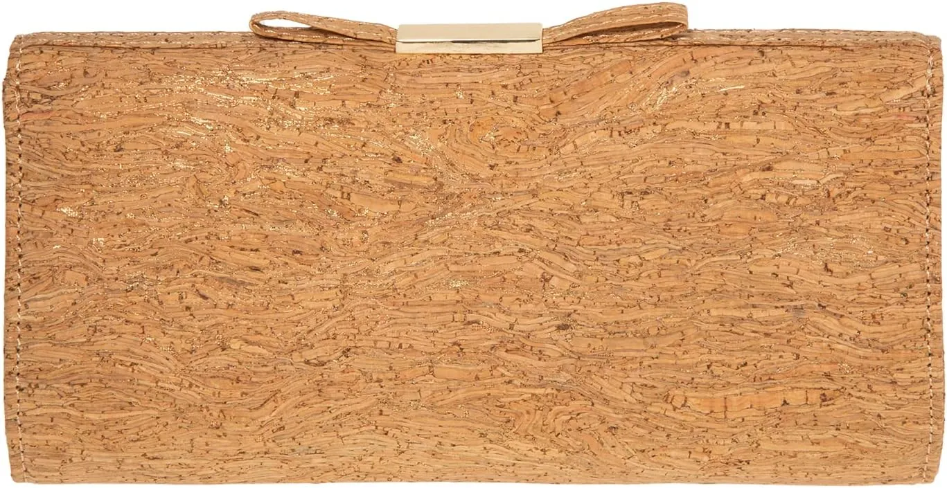 JNB Cork Envelope Flat Clutch