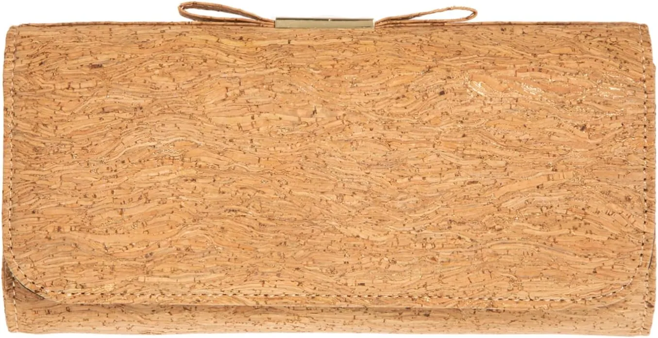 JNB Cork Envelope Flat Clutch