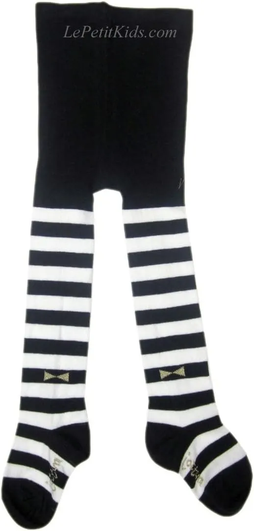 Jottum Navy-stripeTights