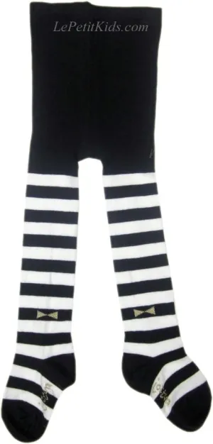 Jottum Navy-stripeTights