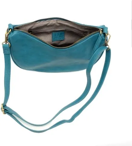 Joy Susan Women's Fashion Purse Miranda Crescent Crossbody Bag Hand Bag