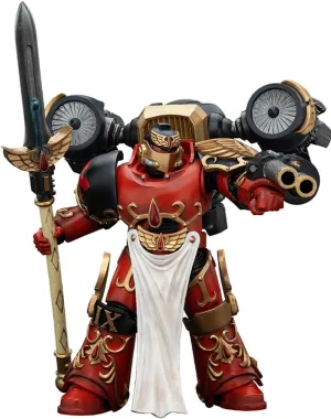 JOYTOY Warhammer The Horus Heresy Blood Angels Dawnbreaker Cohort Dawnbreaker Champion 4.76in 1/18 Scale Collectible Action Figure with Exquisite Design, Gifts for Fans & Collectors
