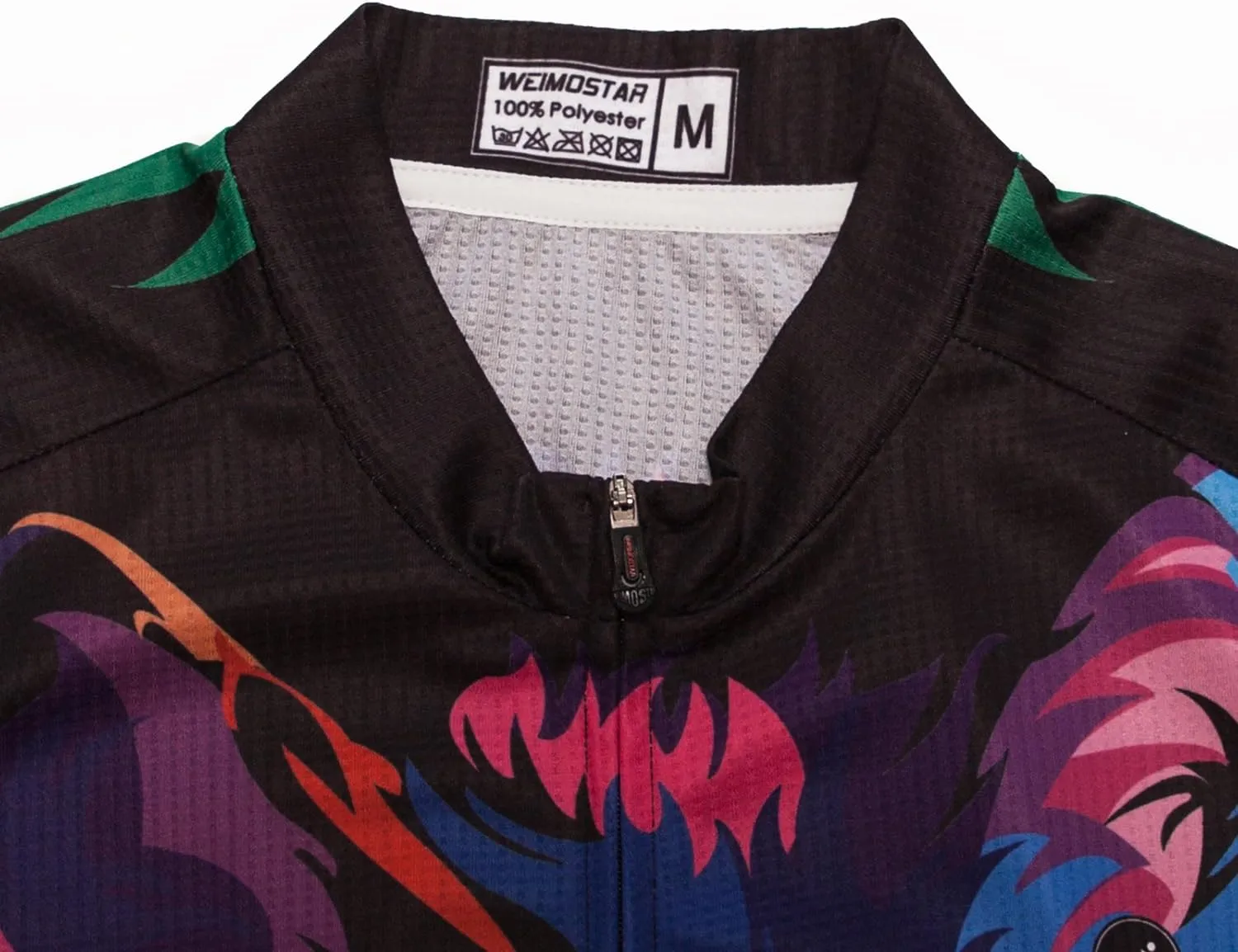 JPOJPO Men's Cycling Jersey Bicycle Short Sleeved Bicycle Jacket with Pockets