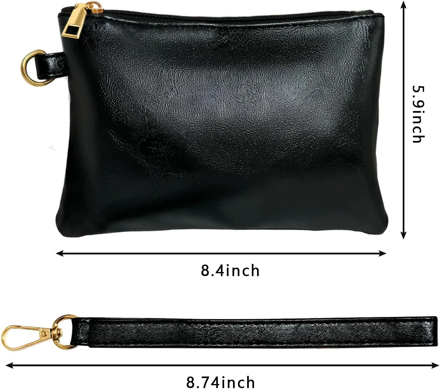K.E.J. Women Wallet Wristlet Clutch Purses for Women Wristlet Handbags Small Wallet Purses Clutch Bag Ladies Christmas Gifts