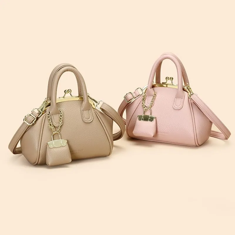 Kiss Lock Purse and Handbags,Trendy Mini Design Clutch Purses Vintage Crossbody Evening Clutch 2025