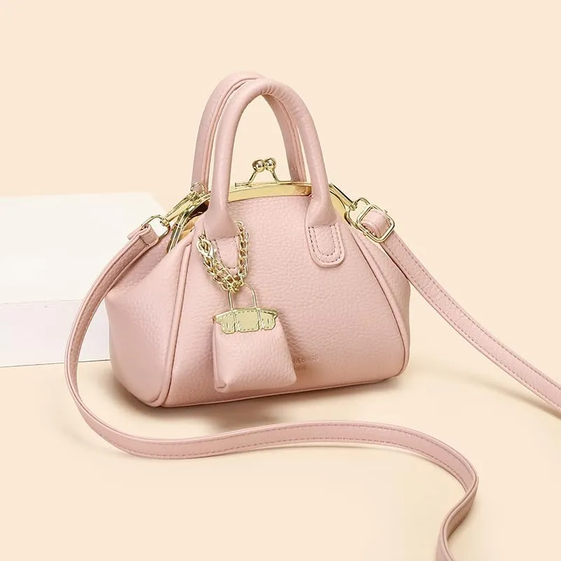 Kiss Lock Purse and Handbags,Trendy Mini Design Clutch Purses Vintage Crossbody Evening Clutch 2025