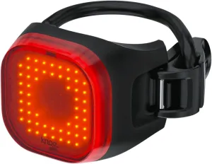 Knog Blinder Mini Rear Bike Light - Compact USB Rechargeable Bike Tail Light, 30 Lumen COB LED, 8 Flash Modes, Ultralight 17g, IP67 Waterproof, 300m Visibility, 30-Hour Runtime