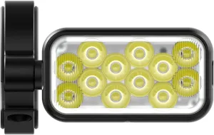 Knog Blinder X 2300 Lumen Bike Light - Ultra-Bright Bike Headlight with Remote, IP67 Waterproof, 6 Modes, Secure Mounts, USB-C Rechargeable Battery Pack - for MTB, Road & Trail Riding