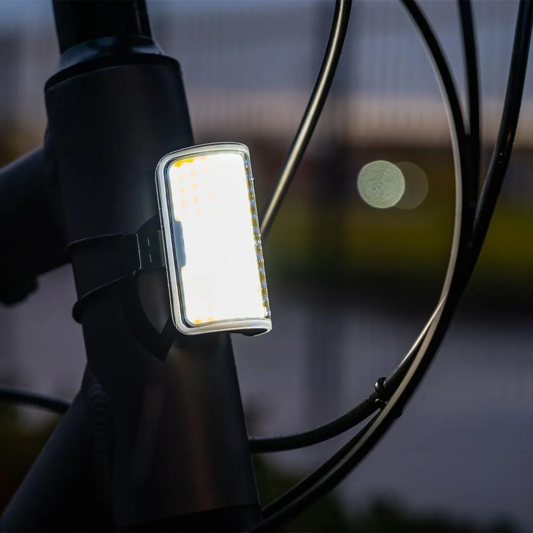 Knog Mid Cobber Rear Bike Light - USB Rechargeable Bike Tail Light - 330° Visibility , 170 Lumen Brightness, Up to 100 Hour Runtime, IP67 Waterproof - Secure Quick-Release Bike Rear Light