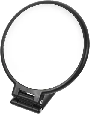 KOHARA Double Side Mirror Handle Mirror Purses Mirror Pocket Makeup Mirror Cosmetic Mirror Compact Hand Mirror Portable Folding Mirror Makeup Mirror Handheld Glass Travel Desktop abs