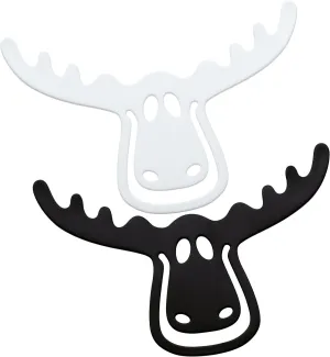 Koziol 5528496 Rudolf Bookmark, Cosmos Black/Cotton White