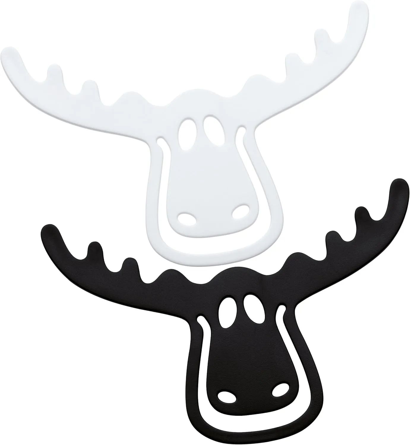 Koziol 5528496 Rudolf Bookmark, Cosmos Black/Cotton White