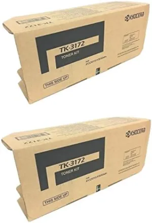Kyocera TK-3172 (TK3172) Black Toner Cartridge 2-Pack