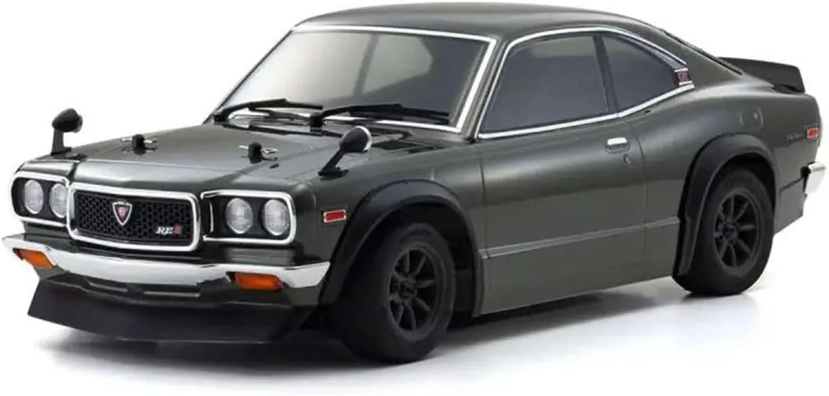Kyosho America 34428T1 Fazer 1972 Mazda Savanna Rx-3 Mk2 Rally 4WD Green