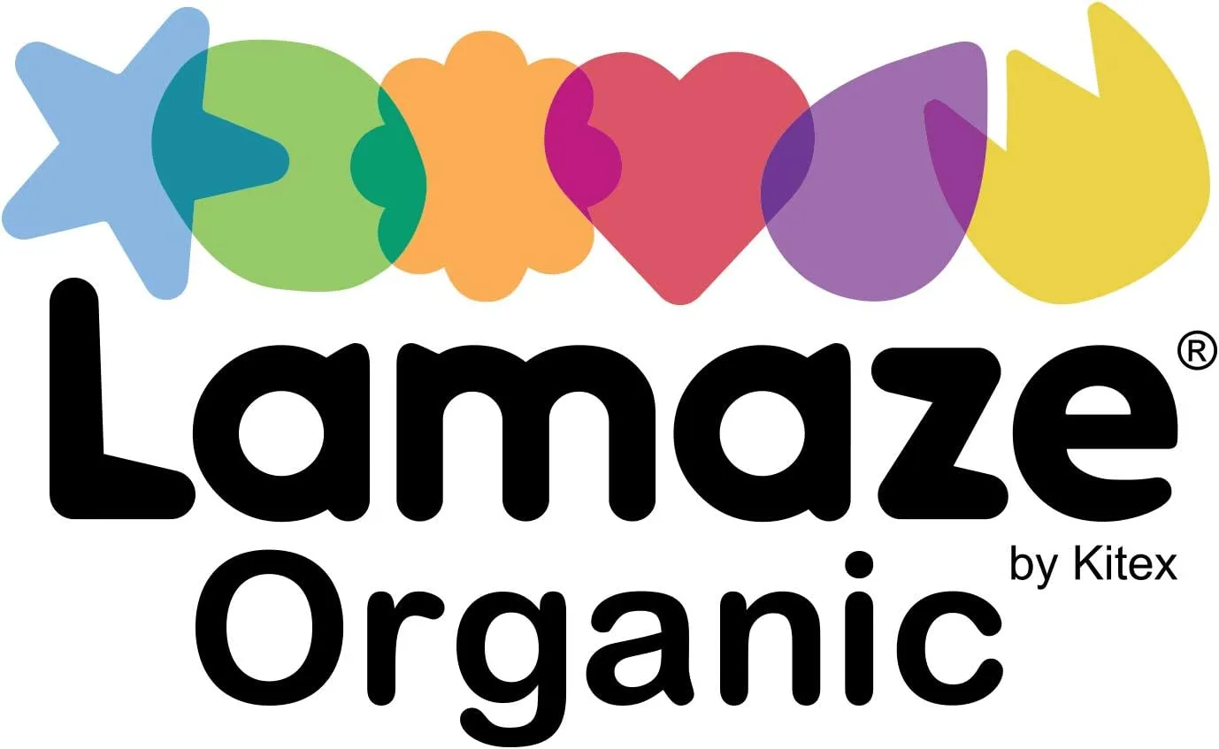 LAMAZE Baby Organic Cotton Bodysuit, Pants & Hat Gift Set W/Bag, 3 Piece