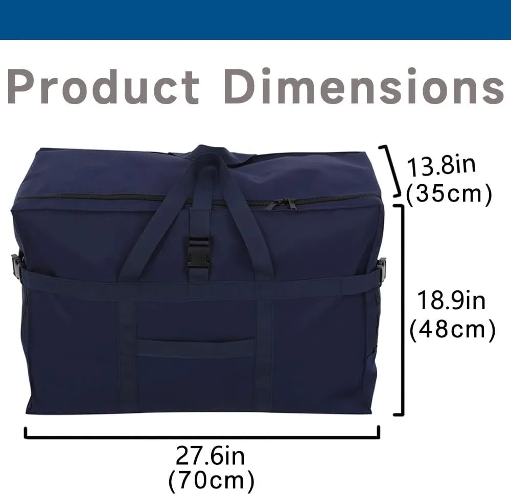 Large Duffel Bag, 120L Waterproof Carry on Weekend Overnight Storage Bag Over Luggage for Airline, Travel, Camping, Moving