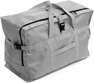 Large Duffel Bag, 120L Waterproof Carry on Weekend Overnight Storage Bag Over Luggage for Airline, Travel, Camping, Moving