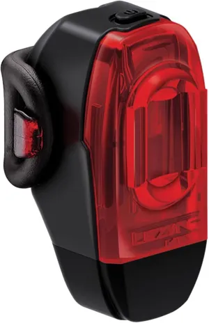 LEZYNE KTV Drive Bicycle USB Stick Rechargeable IPX7 Waterproof 270-Degree Visibility LED Rear Light w/Multiple Modes | Mounting Strap Included - 10/40 Lumens Options