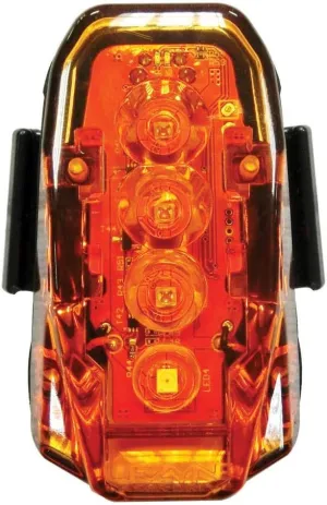LEZYNE Lightweight LED Laser Drive Rear Bicycle Light, Red LED, 250 Lumen, Road, Gravel, Commuter/Urban Bike, USB Rechargeable | IPX7 Waterproof Co-Molded Construction | 9 Output Modes | Laser Mode