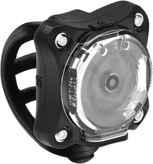 LEZYNE Zecto Drive Bicycle Durable USB Rechargeable IPX7 Waterproof 250 Lumens White LEDs Front Light w/Multiple Solid & Flash Modes | Silicone Rubber Mounting Strap Included