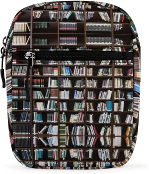 Library Document Shelf Detachable Shoulder Strap Small Shoulder Bag Unisex