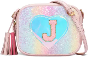 Little Girls Purse, Kids Heart Purse, Cute Crossbody Bag with Small Teens Girls Wallet Gift