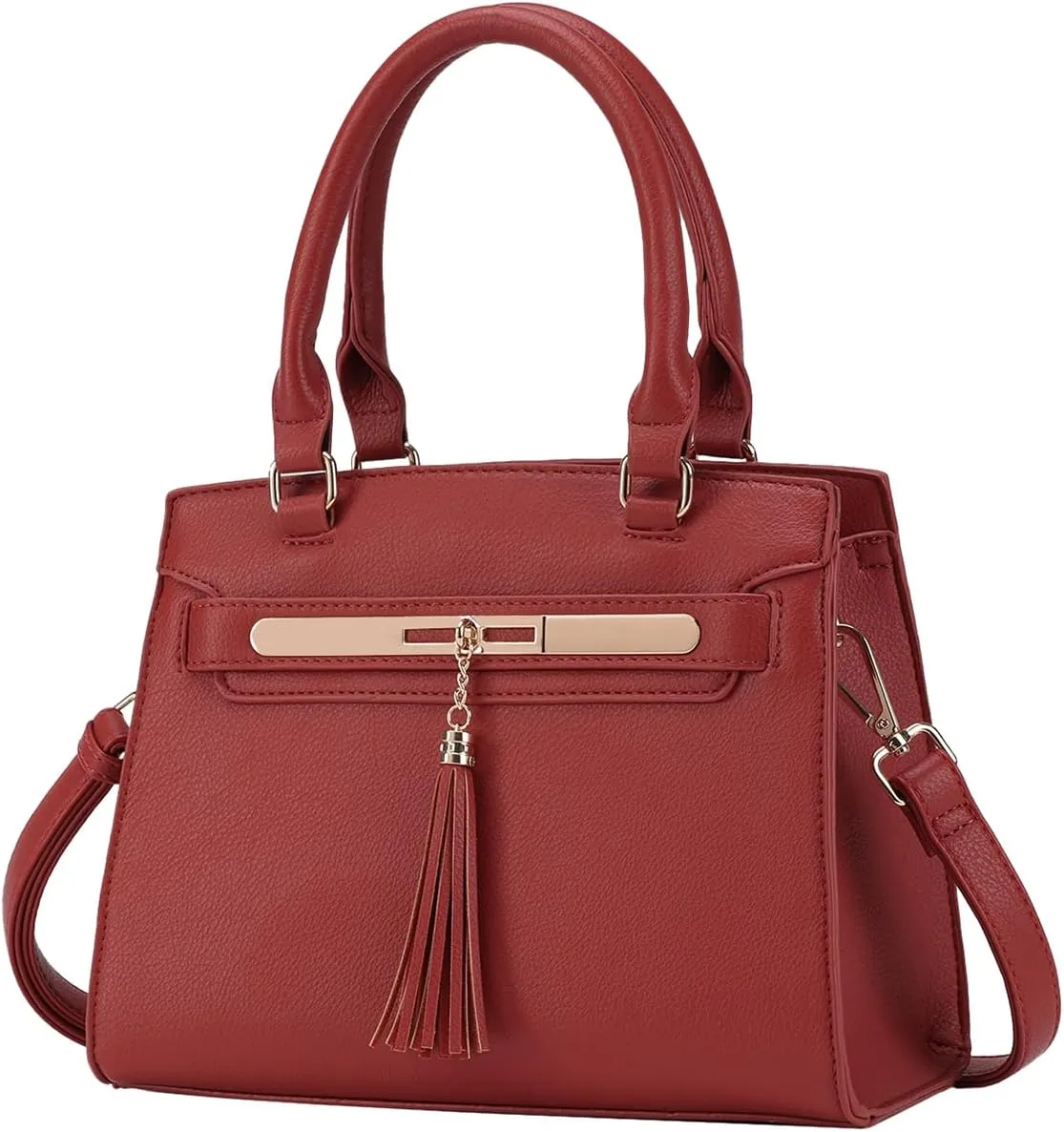 LJOSEIND Small Satchel Purses for Women - Fashionable Handbags, Top Handle Crossbody Bags with Adjustable Strap