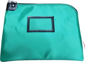 Locking Document Security HIPAA Bag 11x15 (Kelly Green)