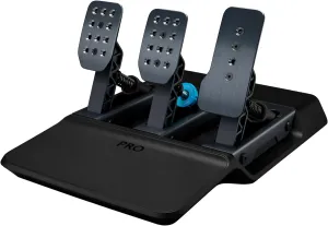 Logitech G PRO Racing Pedals - Racing Simulator Pedals with 100kg Load Cell Brake, Fully Customizable, Swappable Springs & Elastomers, Modular Design